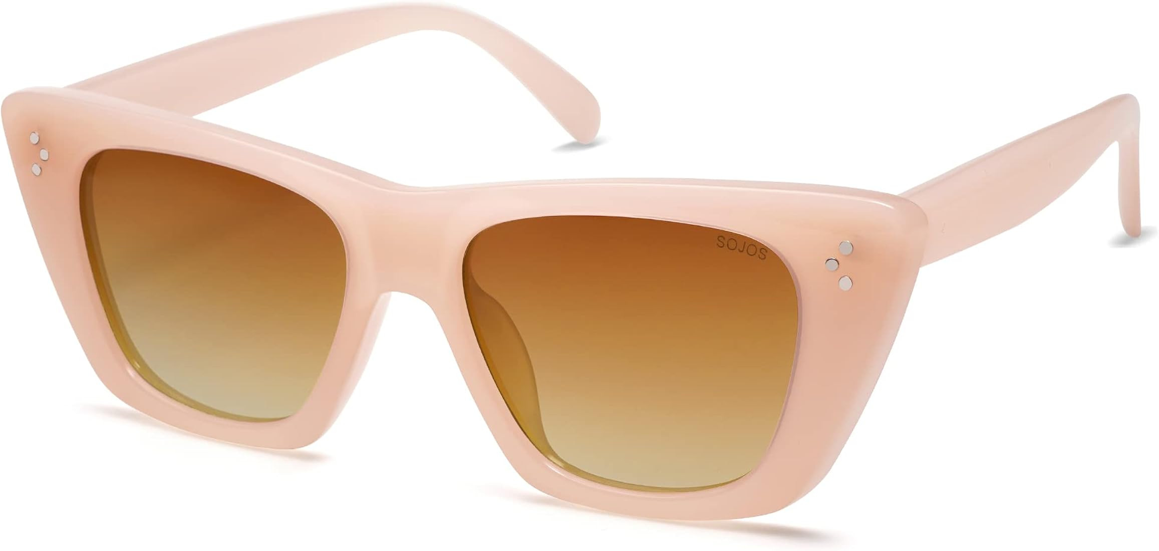 SOJOS Retro Trendy Cat Eye Polarized Sunglasses for Women Cute Stylish UV400 Sunnies SJ2199 | Amazon (US)