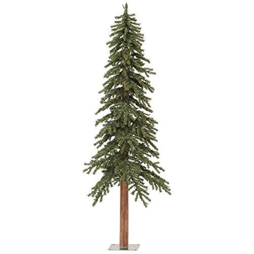 6' Natural Alpine Artificial Christmas Tree, Unlit - Faux Christmas Tree - Seasonal Indoor Home Déco | Amazon (US)