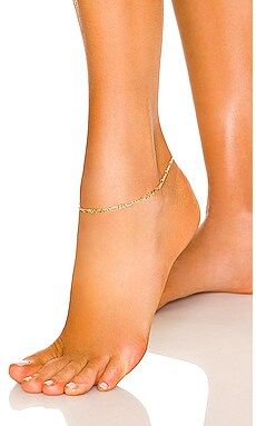 Adina's Jewels Figaro Anklet in Gold from Revolve.com | Revolve Clothing (Global)