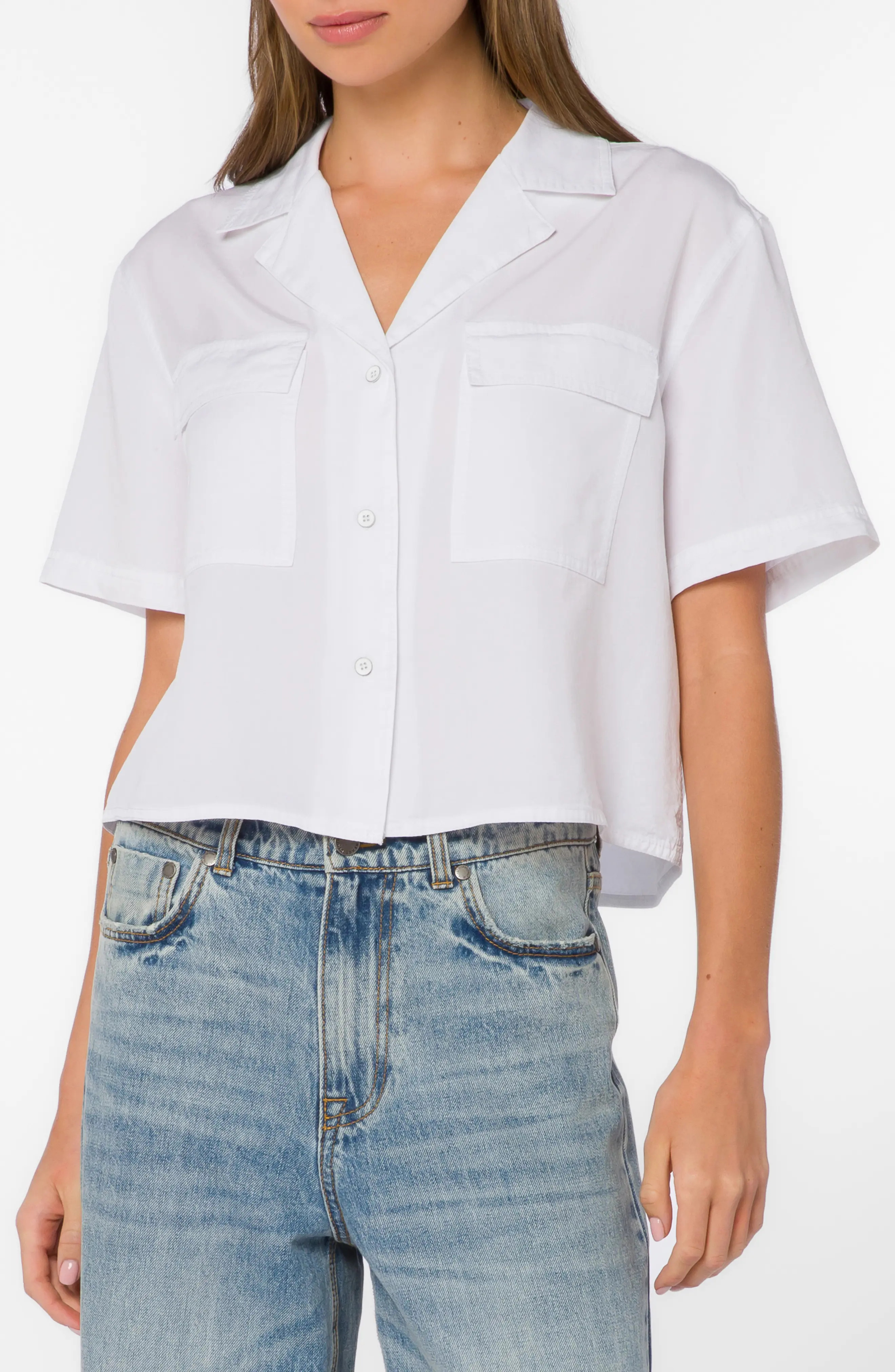 Lenora Utility Cropped Shirt (Women) | Nordstromrack | Nordstrom Rack
