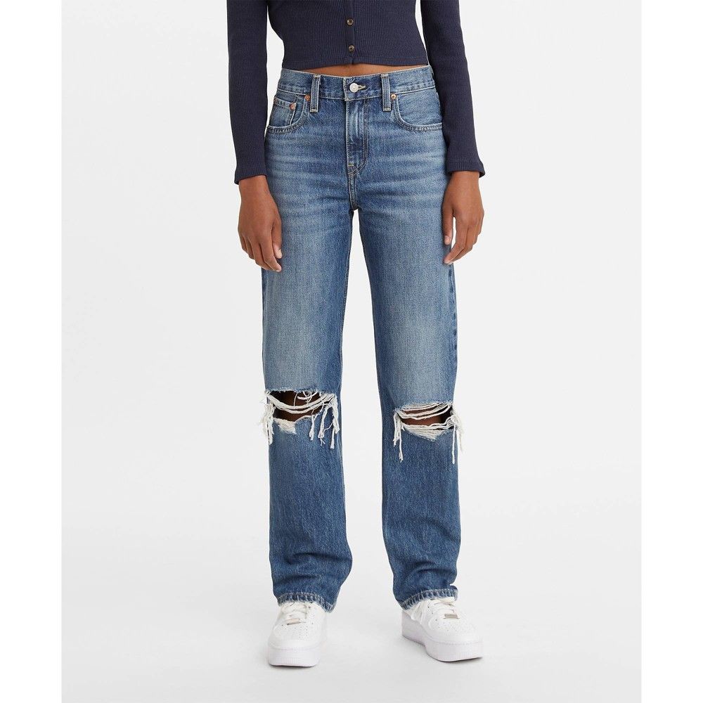Levi's Women's Low-Rise Pro Straight Jeans - Breathe Out 24 | Target