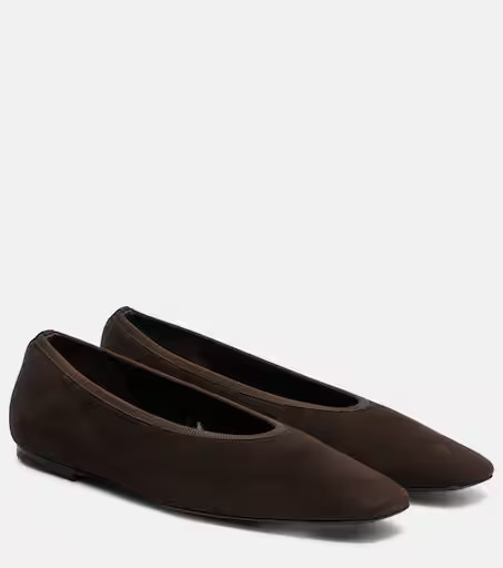 Suede ballet flats | Mytheresa (US/CA)
