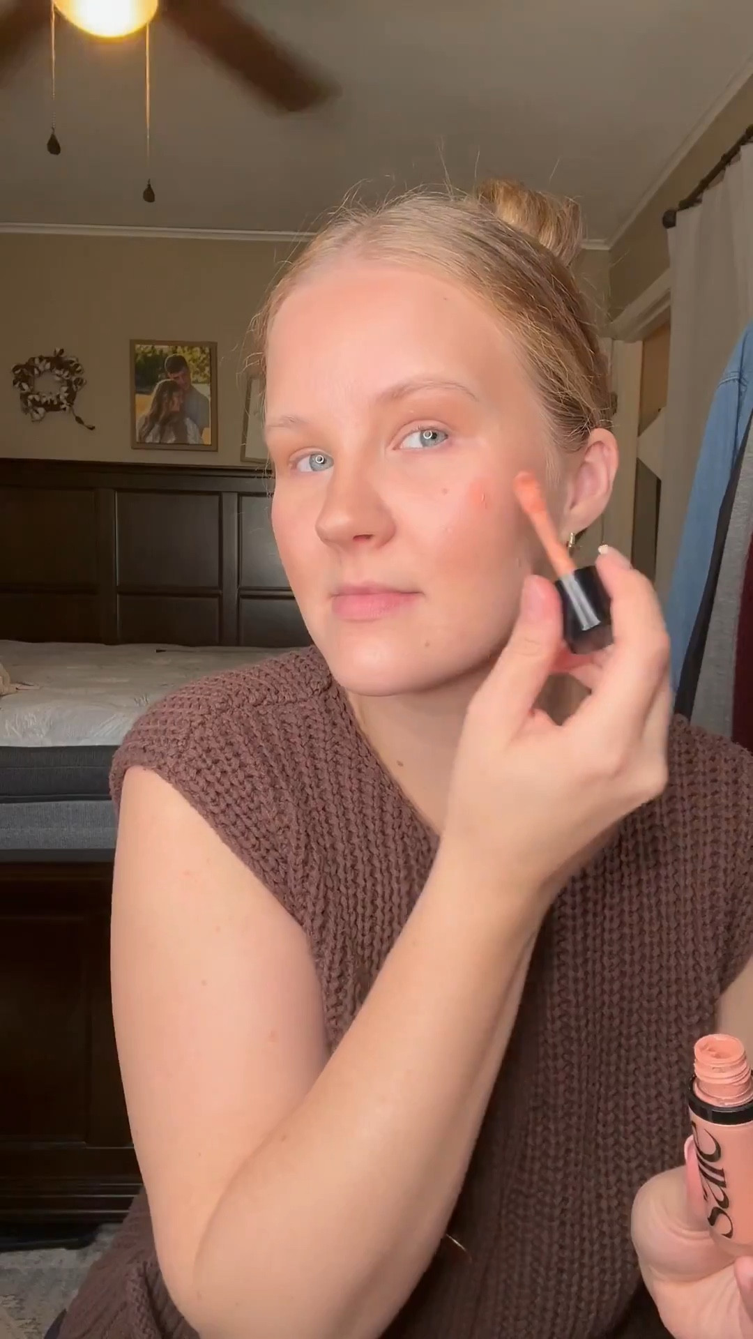 Toasty Makeup Tutorial ☕️🍂🧸 I’m obsessed with this look for fall and how simple yet good it turned out! 

Toasty fall makeup products fall makeup tutorial 

Cc Cream Nude Glow Shade Fair Ivory 
Tarte Sculpt Tape Contour - Cool Bronze 
Saie Dew Blush Liquid Cream Blush - color Hottie Papaya 
Elf Halo Glow Beauty Wand - champagne campaign
Tarte maracuja creaseless full coverage concealer - 13N
IT Cosmetics Bye Bye Pores Blush - Sweet Cheeks 
Refy Brown Tint Eyebrow Gel - Medium Brown 
tartelette Amazonian clay matte palette
tartelette in BLOOM Amazonian clay palette
Tarte Tartelette XL Tubing Mascara - Brown 
Tarte Creaseless Setting & Brightening Powder -Pink
Fake awake Eyeliner
Urban Decay 24/7 Glide-On Waterproof Lip Liner - Shade Naked2
Charlotte Tilbury – pillow talk 

#LTKBeauty #LTKSeasonal #LTKU