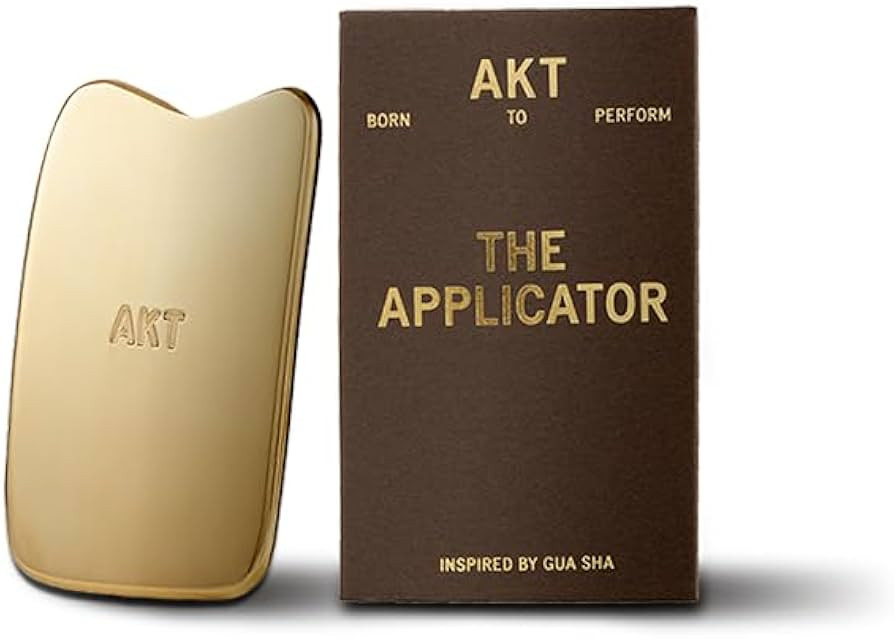 AKT, THE APPLICATOR. Inspired by GUA SHA for improved micro-circulation. 100% PLASTIC FREE — Ma... | Amazon (UK)