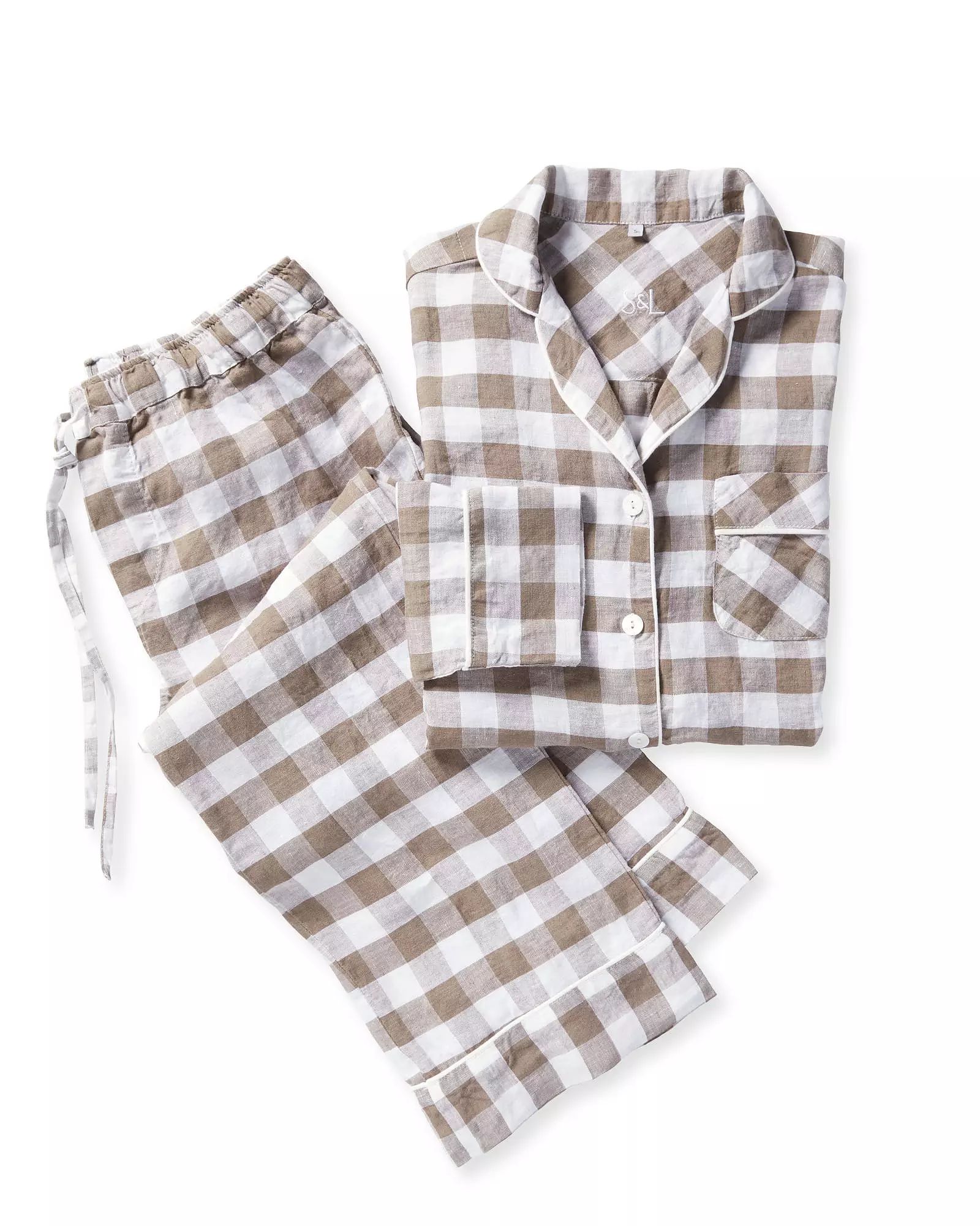 Hyannis Linen Pajamas | Serena and Lily