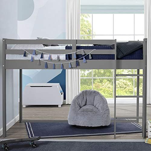 Delta Children Twin Loft Bed with Guardrail and Ladder (Coordinates with Batman, Spider-Man & Harry  | Amazon (US)