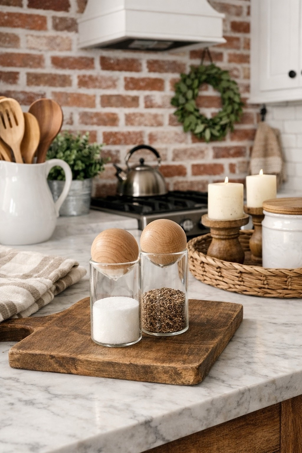 Modern kitchen staple 🤍
These sleek salt & pepper shakers are the perfect neutral touch for a clean, elevated countertop. Shop the look below.

#LTKgrwm #LTKHome #LTKSaleAlert