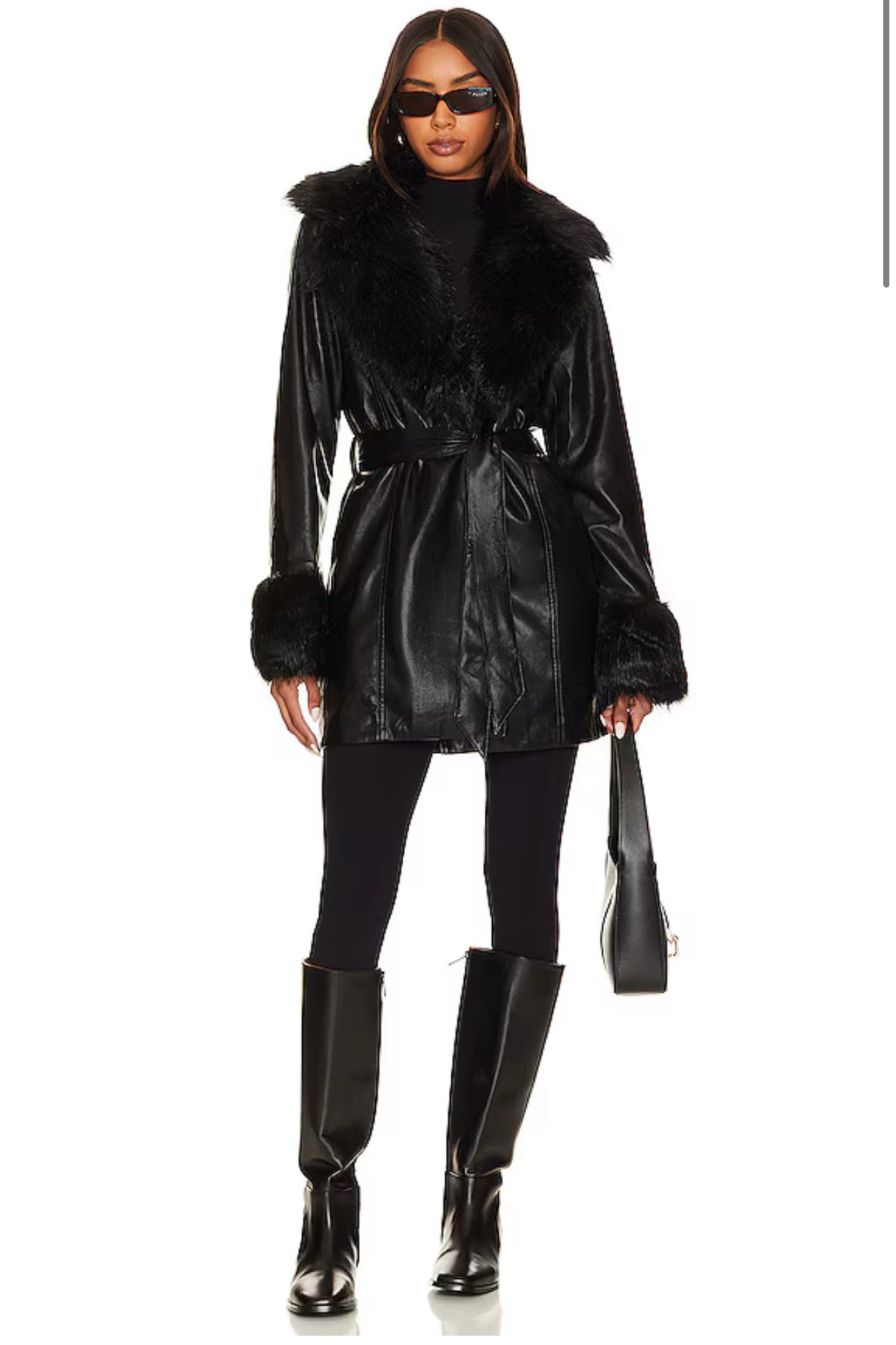 Winter outfit / faux fur / black on black / black boots / Black Friday sale 

#LTKootd #LTKSeasonal #LTKHoliday