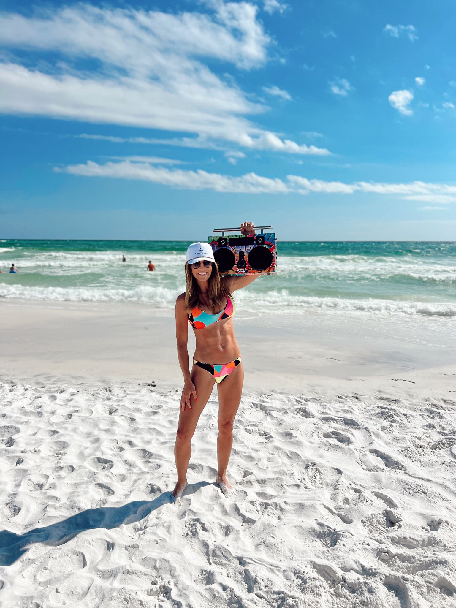 The party don’t start til I walk in!!!! 🎶 

This @maaji suit is fully reversible and gives all the neon vibes! 

#LTKtravel #LTKswim