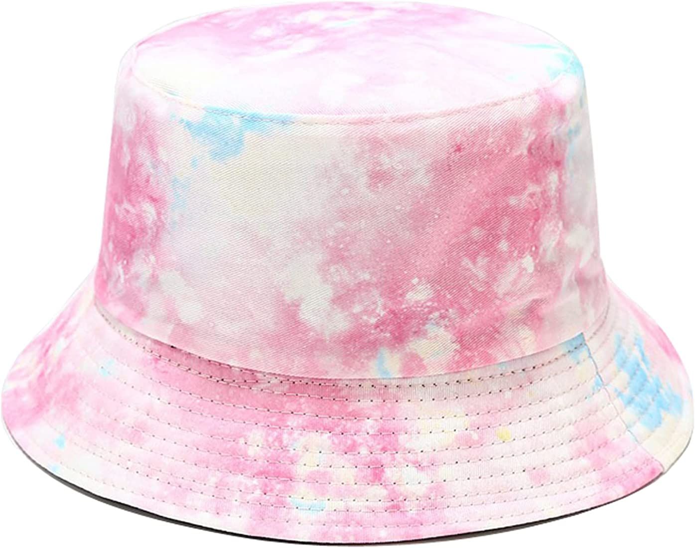 Mashiaoyi Unisex Print Double-Side-Wear Reversible Bucket Hat | Amazon (US)