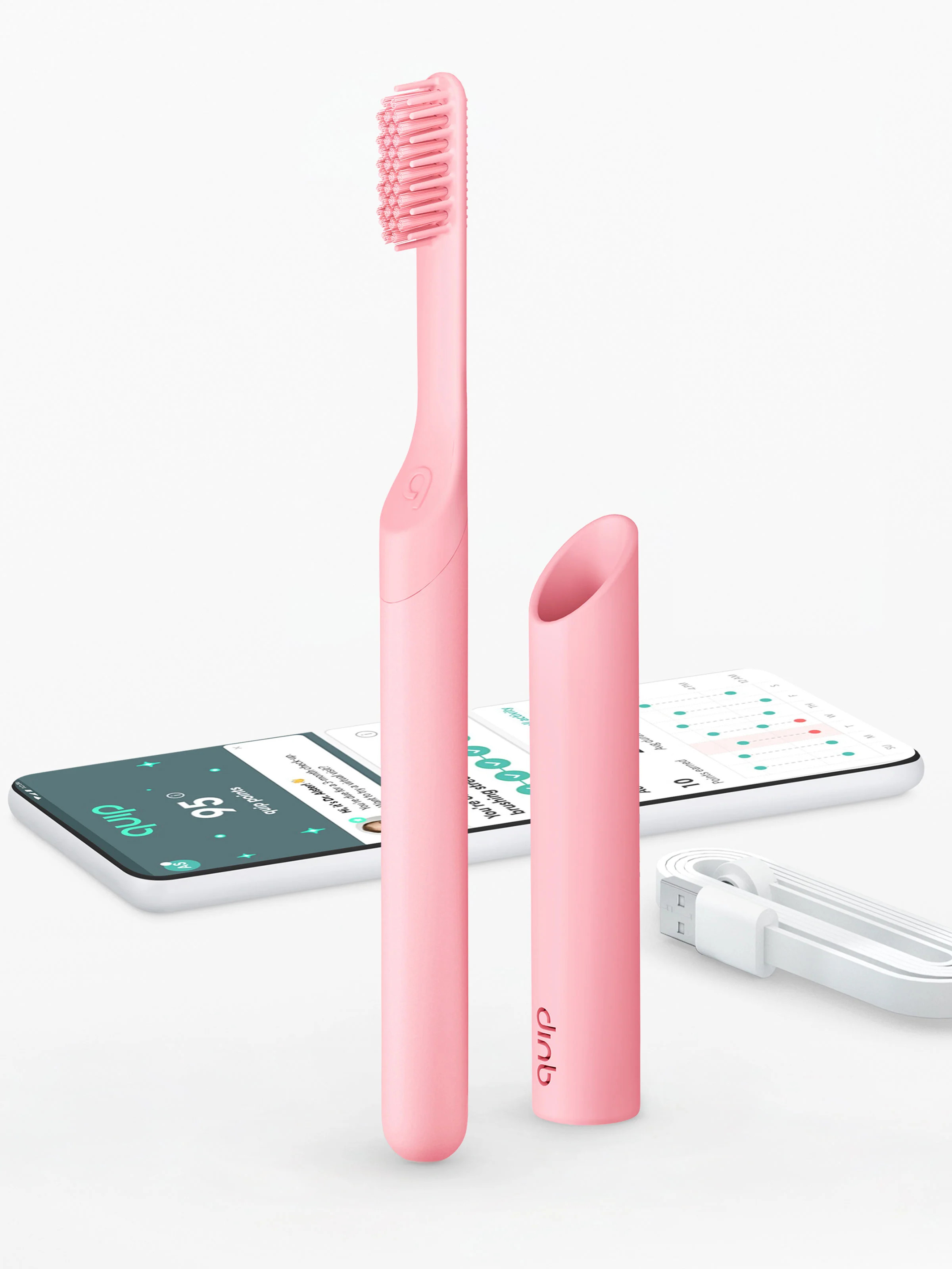 Smart Rechargeable Sonic Toothbrush | quip