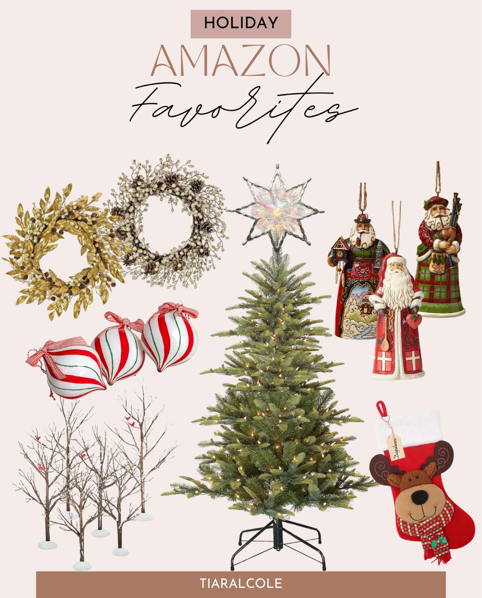 Unwrapping joy and spreading holiday cheer with Amazon's must-have favorites! #HolidayAmazonFavorites #SeasonOfSmiles #HomeDecor #ChristmasDecor #AmazonFinds #AmazonEssentials #HolidaySales #HolidayDecor #SantaOrnament #ChristmasTree #TreeTopper #BranchTrees #ChristmasStocking #CandyCane

#LTKHoliday #LTKSeasonal #LTKhome