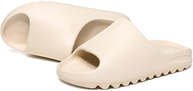 RUNSOON Unisex Slide Sandals for Women Men Summer Slippers Outdoor Indoor | Amazon (US)