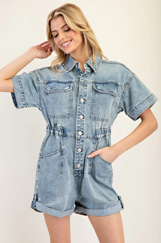 Washed & Wild Romper Large | The Collection TX 