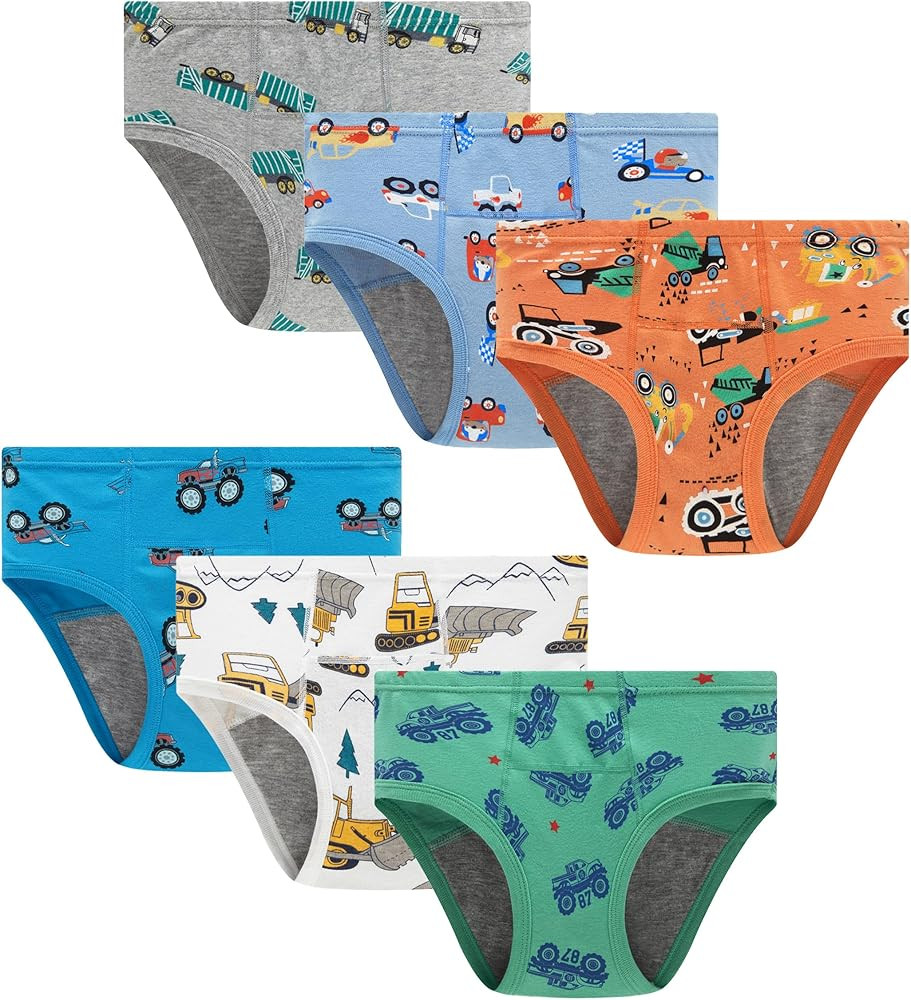 Boboking Boys Training Toddler Underwear Truck Potty Briefs For Boys | Amazon (US)