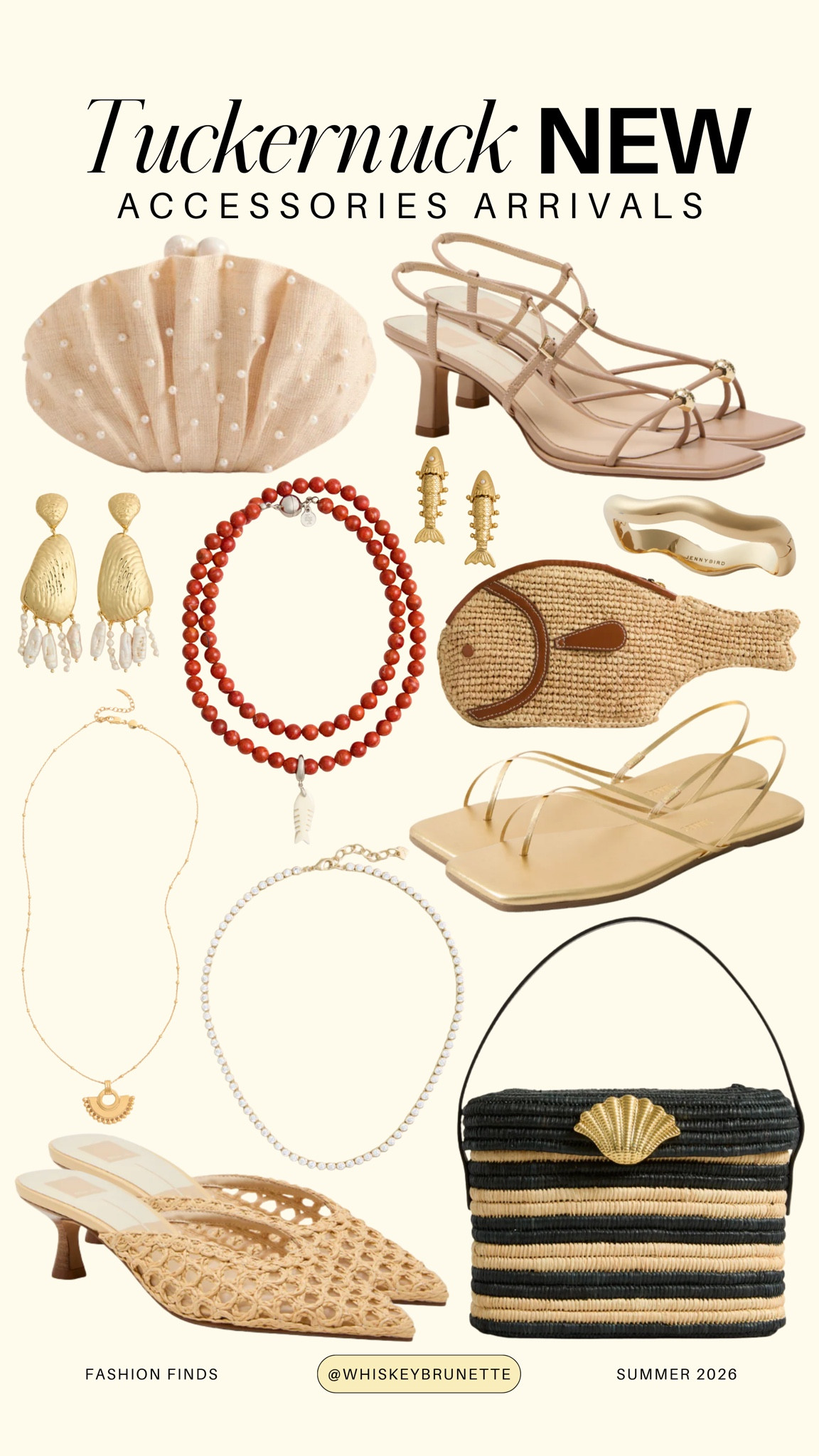 Tuckernuck new summer accessories

Summer sandals and slides
Woven handbags and totes
Statement sunglasses styles
Beach ready accessories
Comfortable everyday sneakers
Vacation jewelry essentials
Strappy warm weather heels
Crossbody bags for travel
Chic seasonal accessories

#LTKSeasonal #LTKSaleAlert