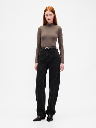 CloseKnit Jersey Mockneck T-Shirt | Gap (US)