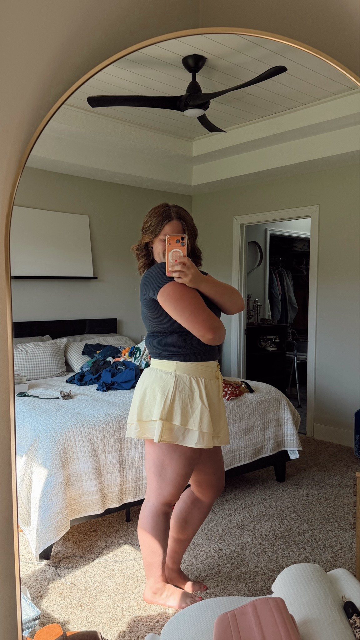 Dress it up or down, the comfiest skorts around 💛🌻🌼🌙

#LTKmomlife #LTKootd #LTKMidsize
