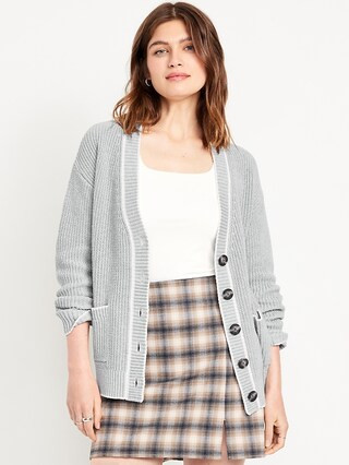 Relaxed Cardigan Sweater | Old Navy (US)