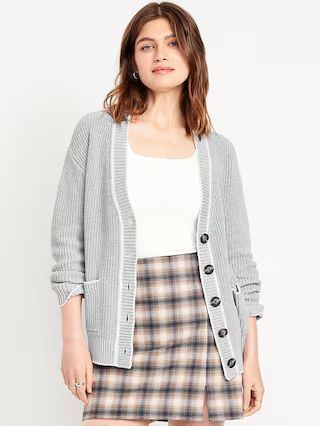 Relaxed Cardigan Sweater | Old Navy (US)