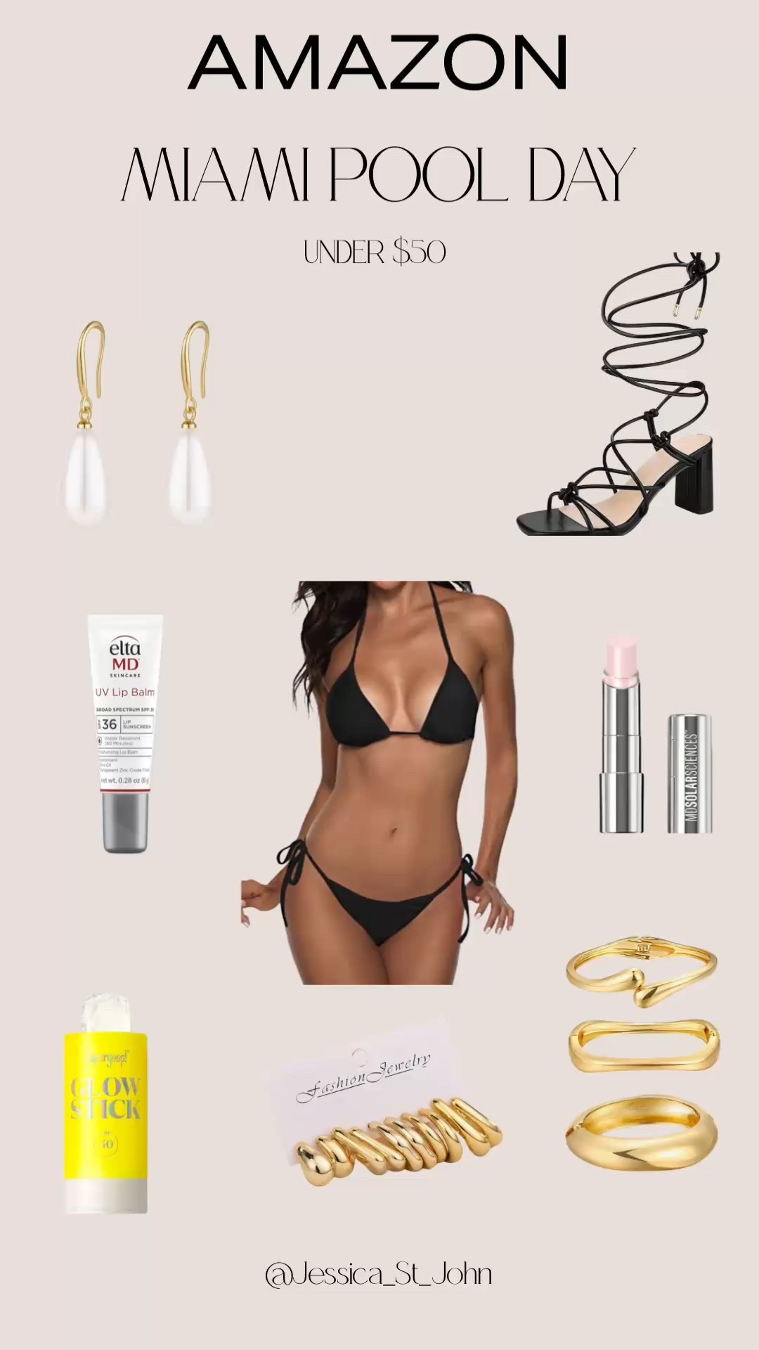 Amazon under $50 swim favorites for a Miami pool day. Linked the black bikini, pearl drop earrings, lace-up sandals, and my must-have SPF. Easy resort wear and minimal beach glam 🤍


#LTKSwim #LTKTravel #LTKFindsUnder50