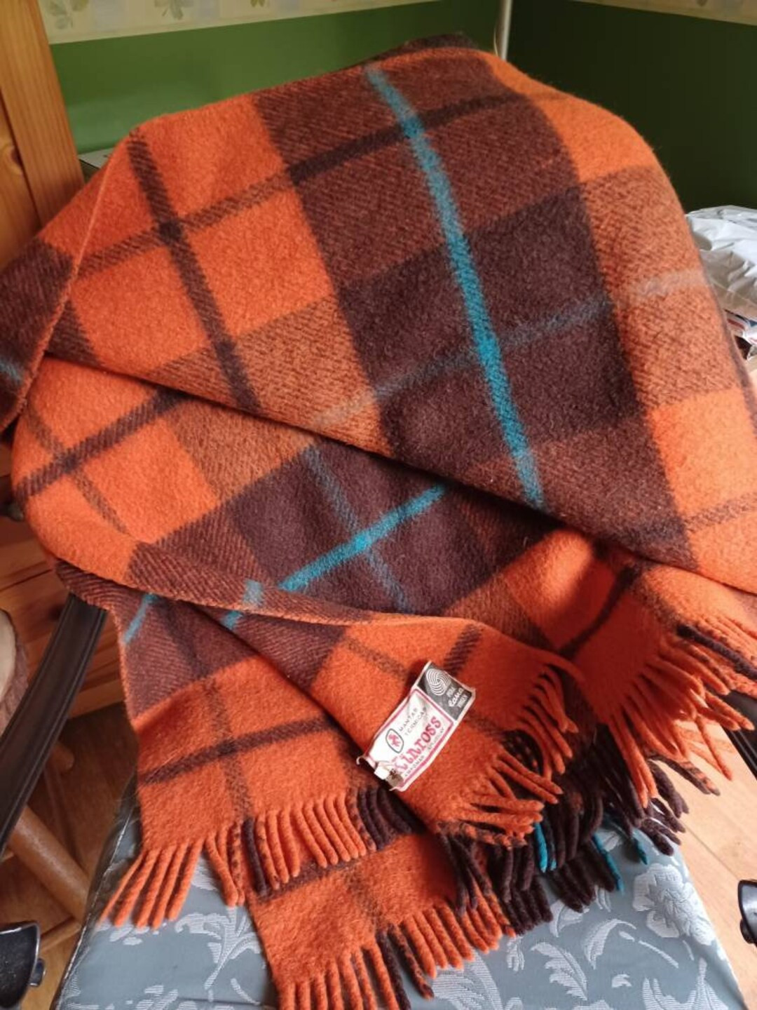 Kinross Pura Lama Blanket Made in Uruguay Vintage Wool - Etsy | Etsy (US)