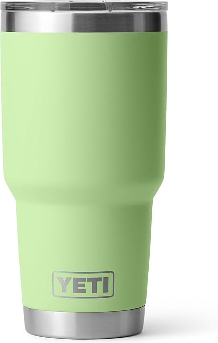 YETI Rambler 30 oz Tumbler, Stainless Steel, Vacuum Insulated with MagSlider Lid, Key Lime | Amazon (US)
