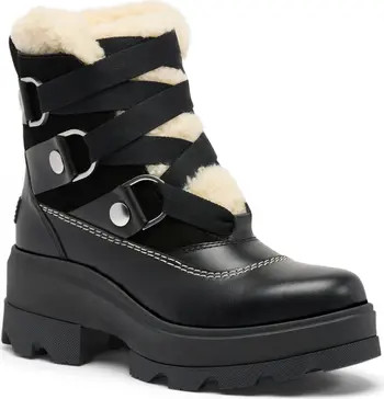 Joan FRWD Cozy Genuine Shearling Trim Waterproof Boot (Women) | Nordstrom