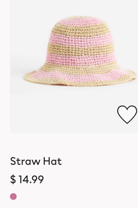 Straw beach hat 


#LTKFind #LTKSeasonal #LTKunder50