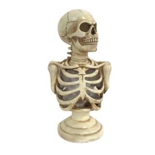 12.5" Bone LED Halloween Skeleton Bust by Ashland® | Michaels Stores