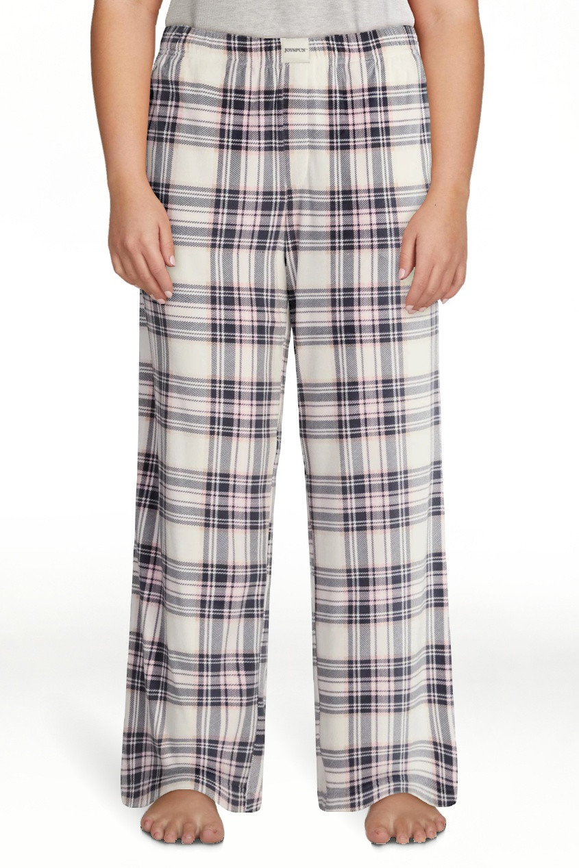 Joyspun Women's Velour Wide-Leg Sleep Pants, Size XS-3X | Walmart (US)