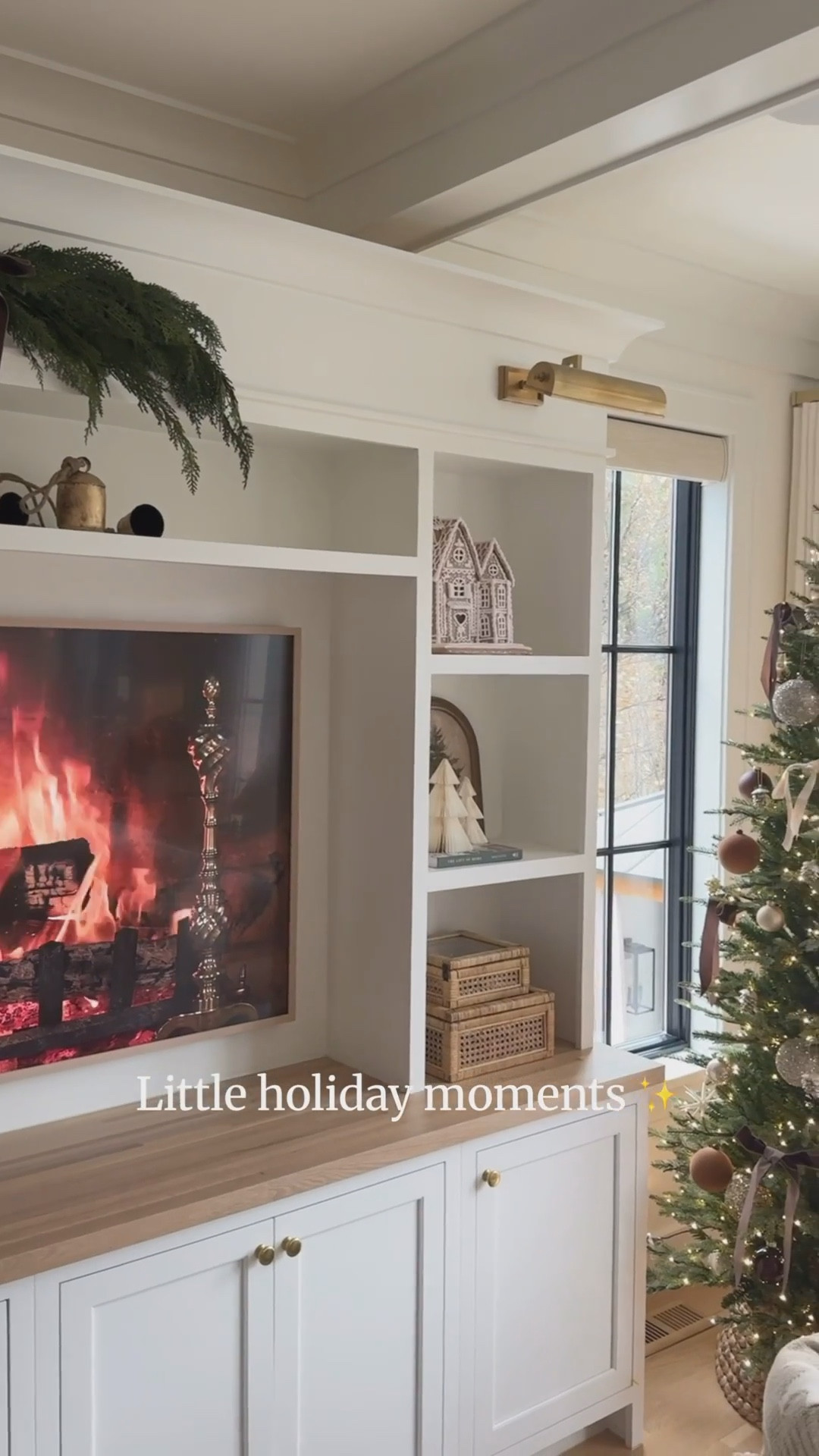 Sharing a quiet peek into our home all decorated for Christmas. 

#LTKHome #LTKSeasonal #LTKHoliday
