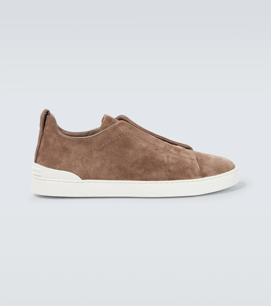 Zegna Triple Stitch suede sneakers | Mytheresa (US/CA)
