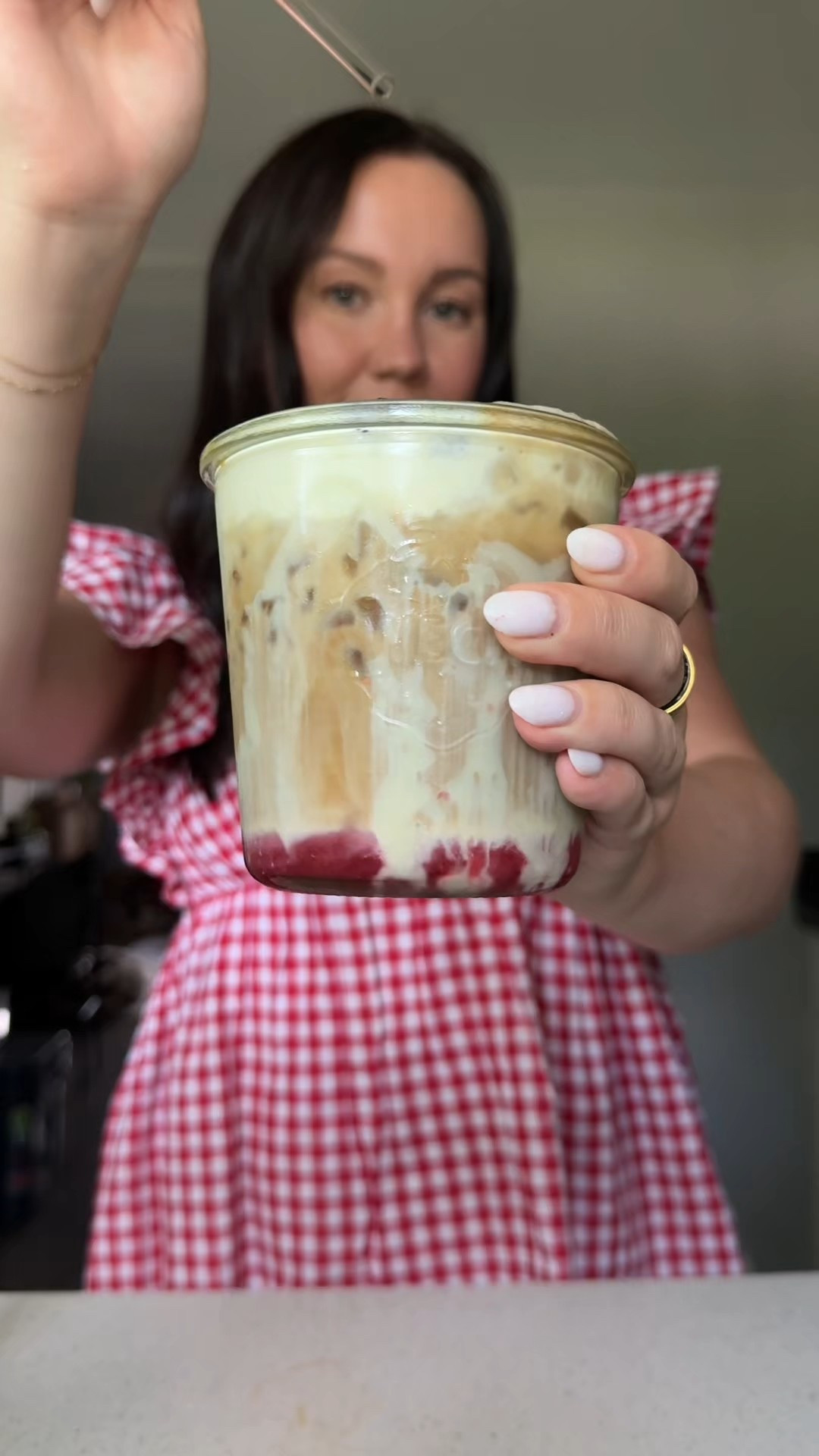 Raspberry cheesecake iced latte and all the ingredients/products I use ❤️ Plus my super cute dress from Vici, my code ERICASAVE30 works for 30% off! 

#LTKSeasonal #LTKStyleTip #LTKHome