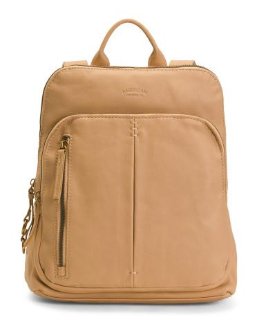 leather cleveland backpack | TJ Maxx