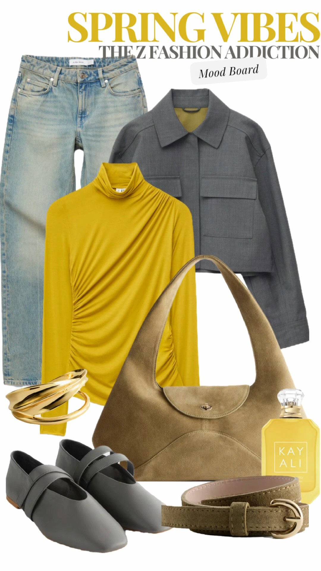 ​Transitioning into spring is all about balancing those lingering cool breezes with a fresh pop of color. Our latest mood board for The Z Fashion Addiction proves that utility and elegance are a match made in style heaven.

#LTKsale #LTKstyletip #LTKbag