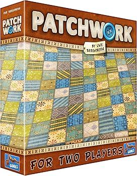 Patchwork | Strategy / Puzzle Game | Family Board Game | Two Player Game for Kids and Adults | Ag... | Amazon (US)