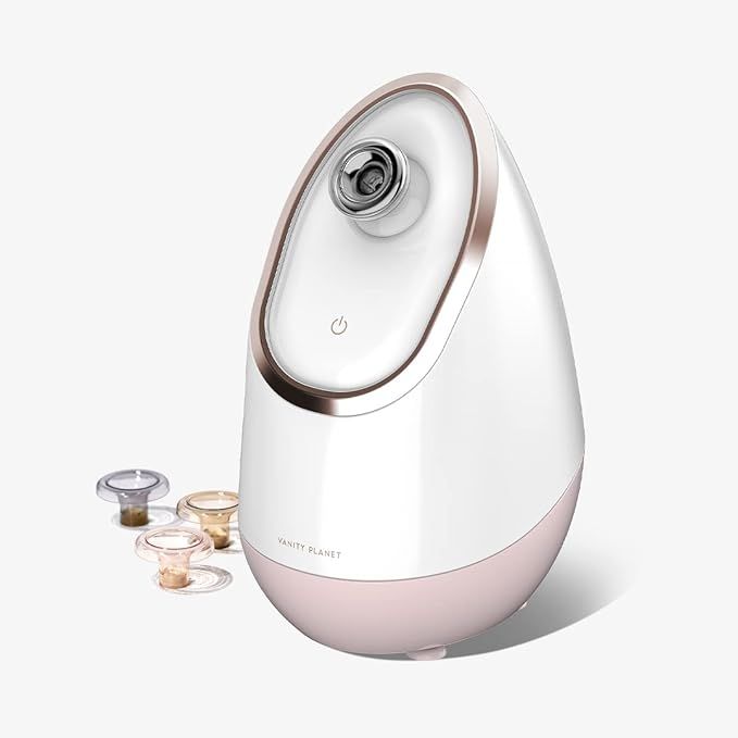 Vanity Planet Aira Ionic Facial Steamer (Rose Gold) - Pore Cleaner That Detoxifies, Cleanses and ... | Amazon (US)