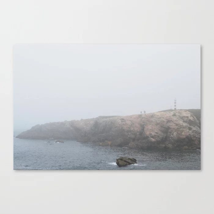 Foggy Ocean Canvas Print by aggphotography | Society6