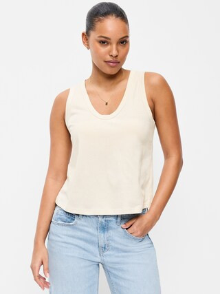 Relaxed Scoop-Neck Tank Top | Old Navy (US)