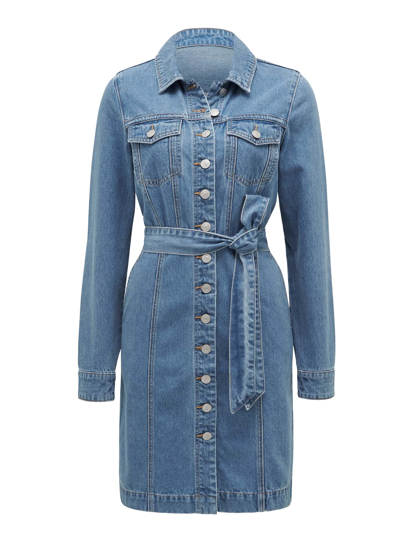 Taylor Denim Shirt Dress | Ever New (CA)