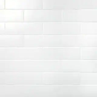 Ivy Hill Tile Barnet White 3 in. x 9 in. x 10mm Matte Ceramic Subway Wall Tile (30 pieces / 5.16 ... | The Home Depot