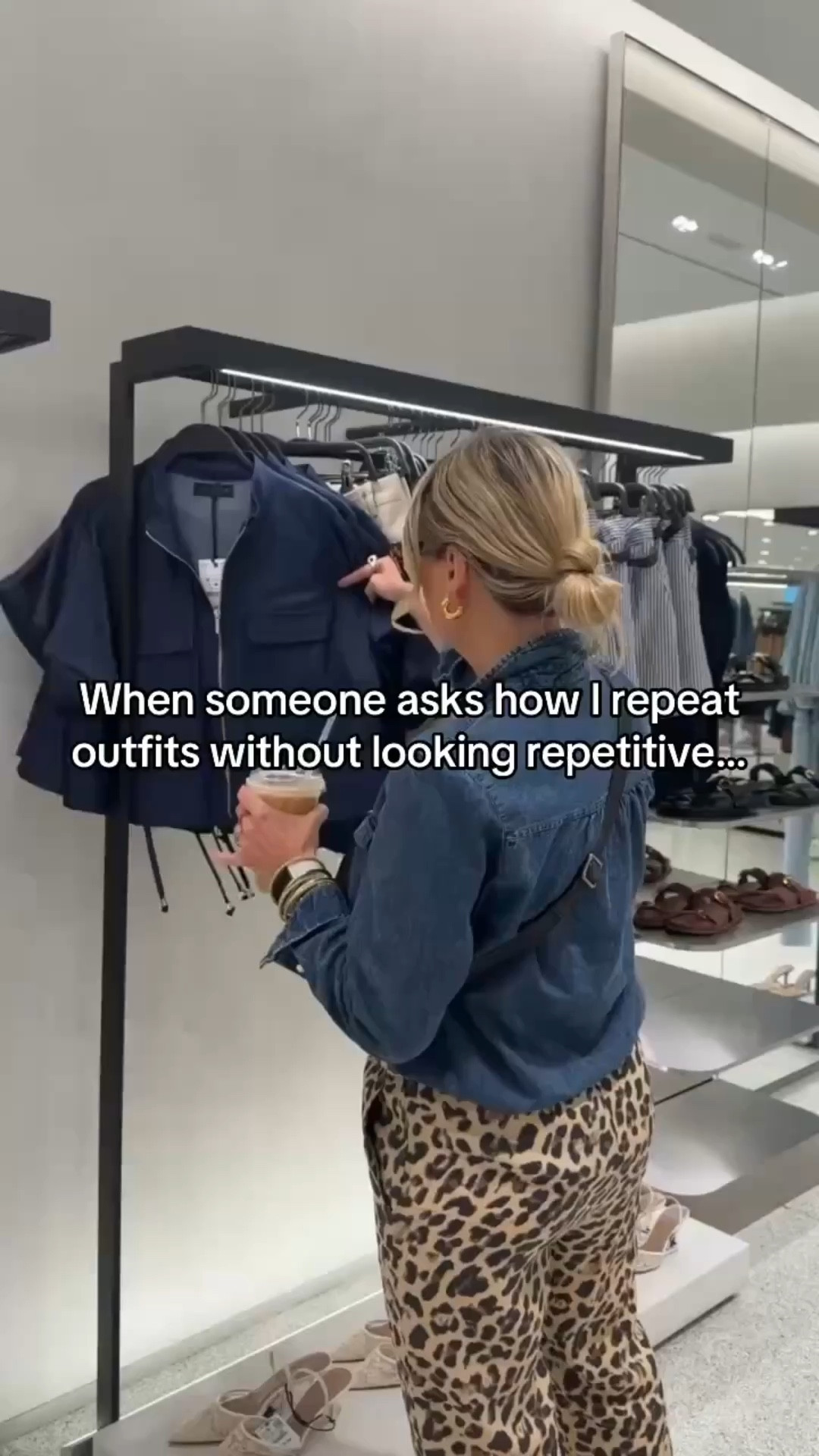 The secret stylish people know: repeating outfits is normal. The trick is changing how you style them. 

Ways to make outfits look new again: 
• Swap shoes to change the entire vibe 
• Add or remove layers depending on the occasion 
• Change accessories, bags, or jewelry 
• Adjust styling details like tucking, rolling sleeves, or adding a belt 
• Mix casual and polished pieces for contrast 

You don’t need new clothes — you need new combinations. Most wardrobes already have tons of outfit potential hiding inside. 

✨ Save this so you can remix outfits instead of buying more.