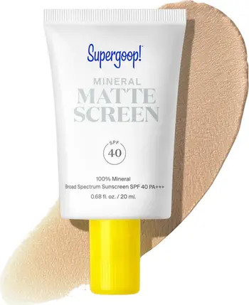 Supergoop! Smooth & Poreless 100% Mineral Matte Screen Sunscreen SPF 40 | Nordstrom Rack