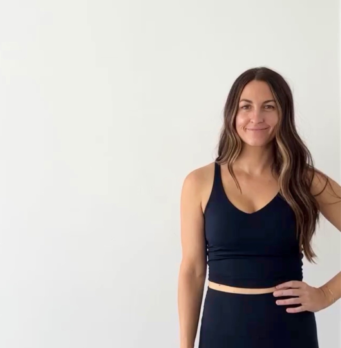Amazon look-a-like vs. Lululemon align tank is a pretty close match!