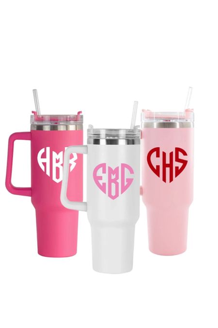 Valentine’s Day gifts?  These Monogrammed insulated Stanley style cups are a perfect Valentine’s Day gift for your girls!

#CustomGifts #ValentinesDayGifts #ValentineGifts #MonogrammedGifts #PersonalizedGifts #Stanleycups

#LTKSeasonal #LTKhome #LTKGiftGuide