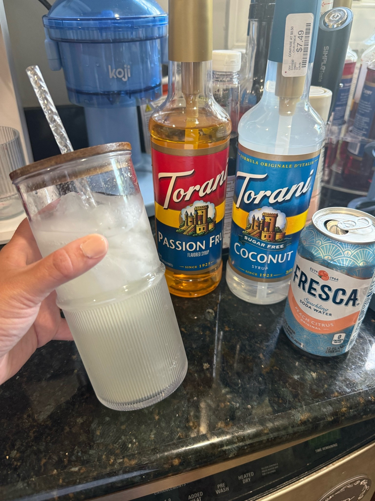 My new summer afternoon drink ✨

Obsessed with this combo:

✨ Fresca Peach
🤍 Two pumps sugar free coconut
✨ Two pumps passionfruit 

Plus a cute tumbler for pool vibes 🫶🏽


Summer drink, dirty soda, loaded drinks

#LTKmomlife #LTKfoodie #LTKSeasonal