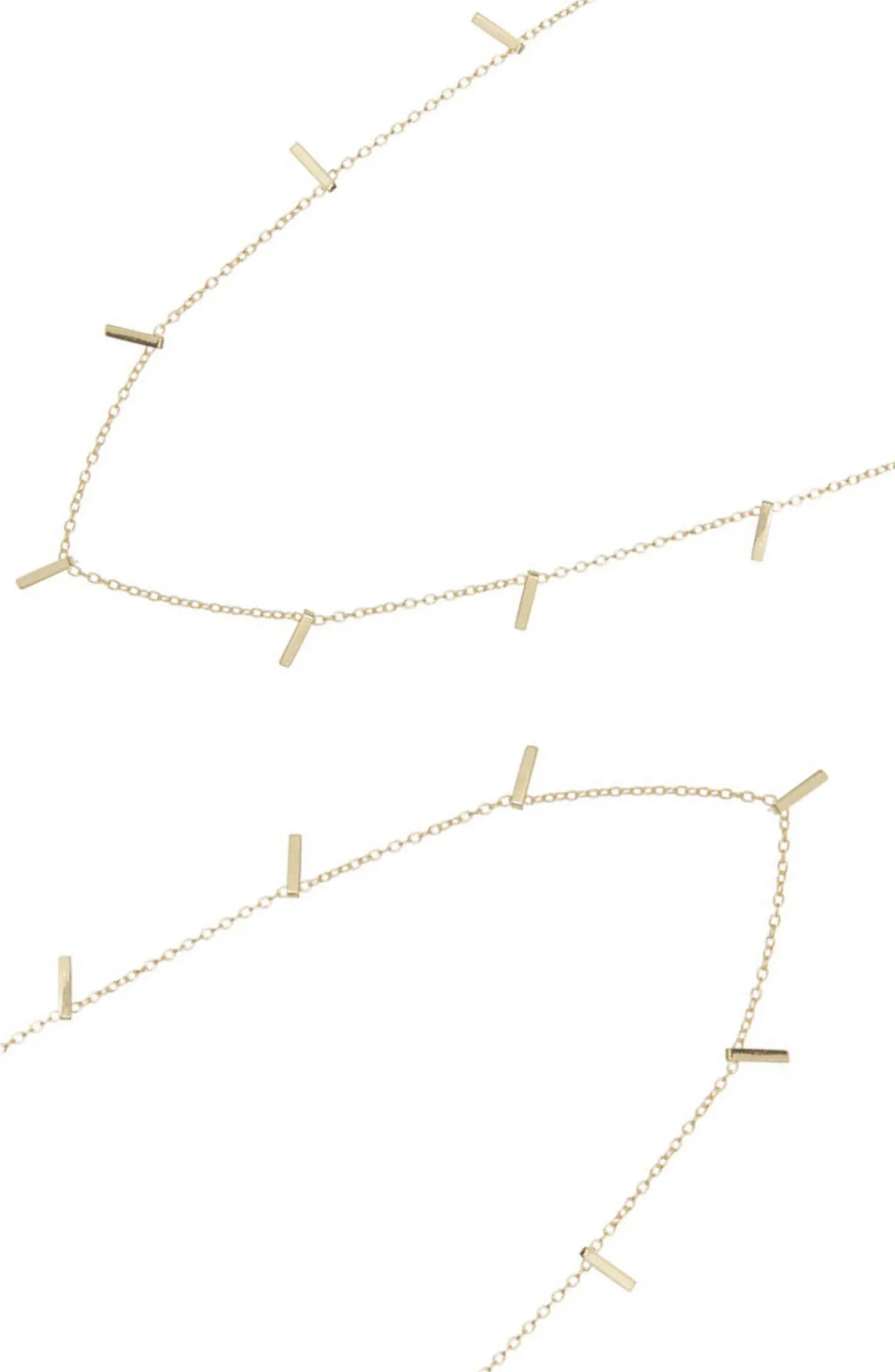 Adornia Set of 2 Charm Station Necklaces | Nordstromrack | Nordstrom Rack