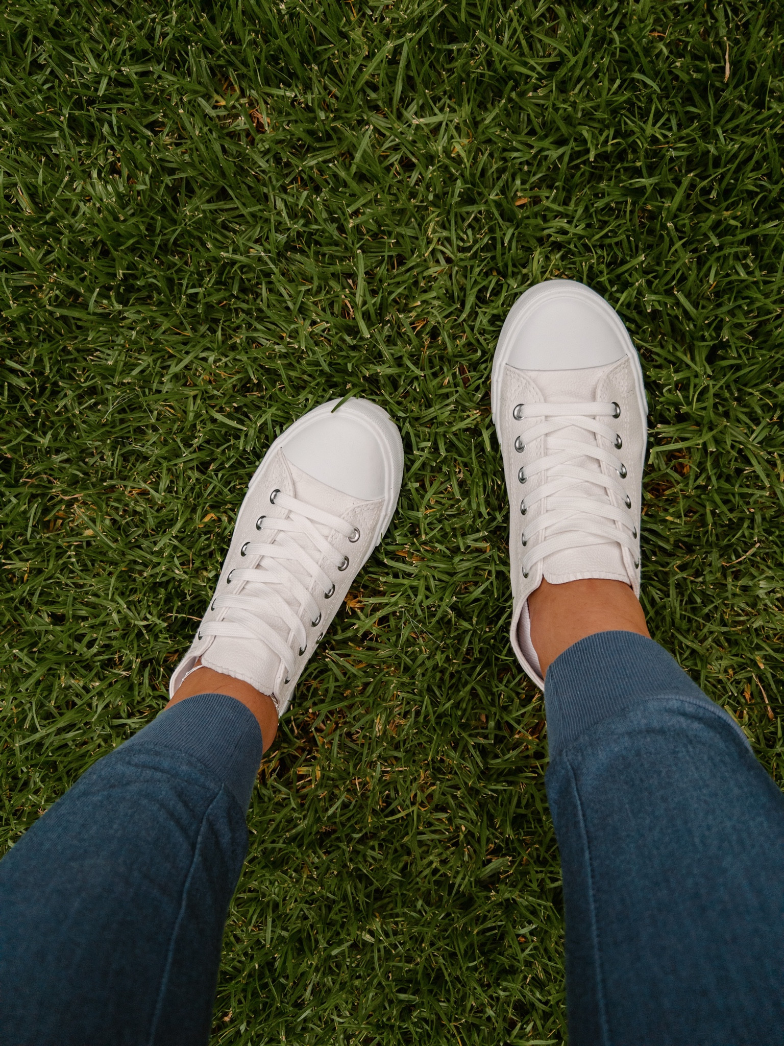 The greatest Converse dupes on Amazon and they are less than $25! And let me add they are extremely comfortable. I am on my feet a lot at work, and I wore them all day without breaking them in. They are also really easy to wipe down which is great for white sneakers. I do feel like they run a little large as I typically wear a 7 1/2 and a 7 fits comfortably. I purchased both a 7 and a 8 and decided to go with the size 7.

#LTKstyletip #LTKshoecrush #LTKunder50