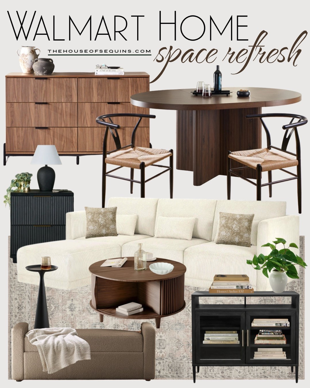 Shop Walmart home spring refresh finds! Dining table, dining chairs, dining set, modular sofa, coffee table, dresser, storage cabinet, accent cabinet, storage bench, entryway furniture, and more! 

#LTKHome #LTKFindsUnder100 #LTKFindsUnder50
